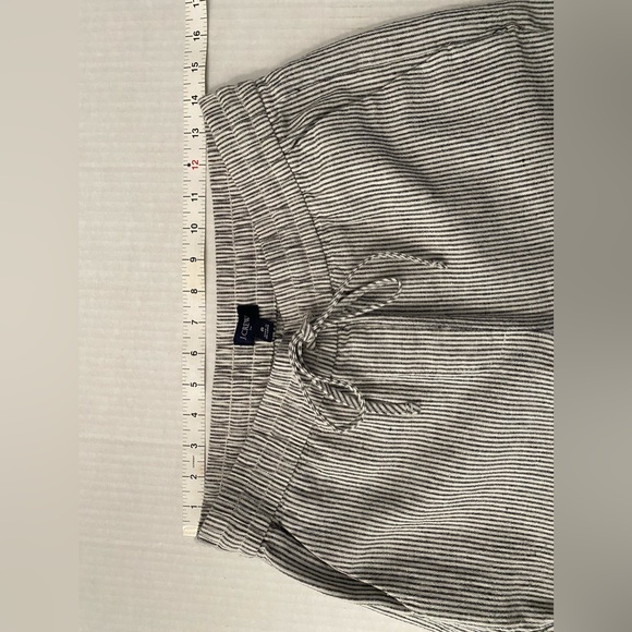 🆕NWT J Crew Linen Cotton Drawstring Pant Size 8 - Picture 5 of 9
